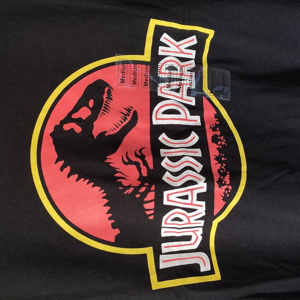 NWT Jurassic Park Unisex Adult T-shirt - Picture 2 of 7